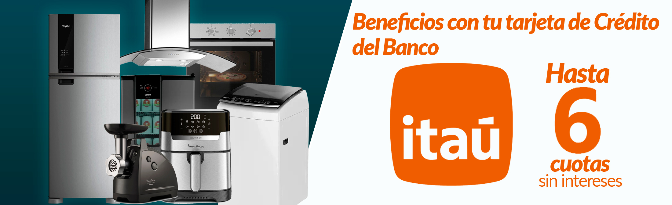 Beneficios con tu tarjeta de Crédito del Banco ITAÚ.
