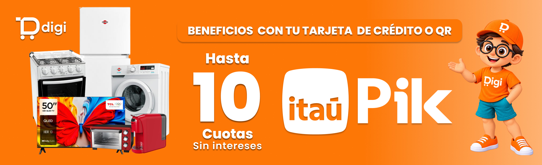 Beneficios con tu tarjeta de Crédito del Banco ITAÚ.