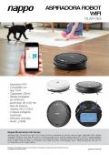 ASPIRADORA ROBOT NAPPO NLAR-063 C/WF BLANCA