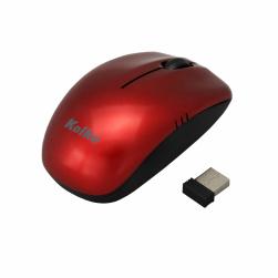Mouse Inalámbrico KOLKE KEM-365 Rojo (Blister)