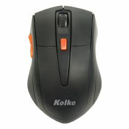 Mouse Inalámbrico Kolke KEM-247 (Negro/Naranja)