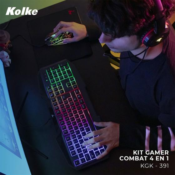 Kit Gaming 4 En 1 KOLKE Combat KGK-391