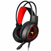 Auricular Gamer KOLKE Dark KGA-472 Negro/Rojo