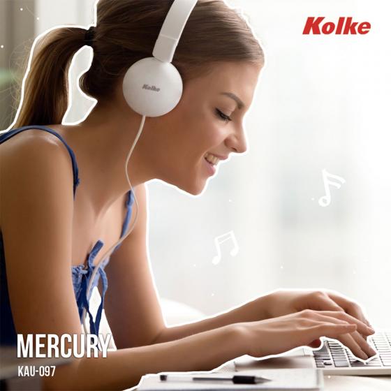 Auriculares Con Micrófono KOLKE Mercury KAU-097 Rojo