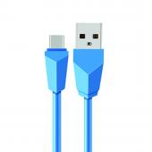 Cable USB a Micro USB Serie Diamond KOLKE KCC-1378 1M Azul