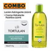 Combo Loción Astringente Tortulan 200ml + Crema Hidratante Nutritiva Tortulan 110ml