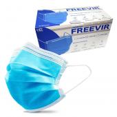 Tapaboca Triple Capa Freevir Paq. 50 Unid