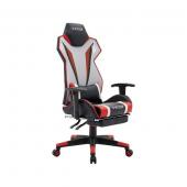 SILLA GAMING EMPOLI ROJA Y BLANCA EM-01
