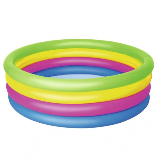 Piscina inflable arcoiris 522Lts.