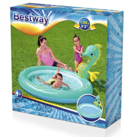 Piscina infantil Caballito de mar 1.88mx1.60mx86cm