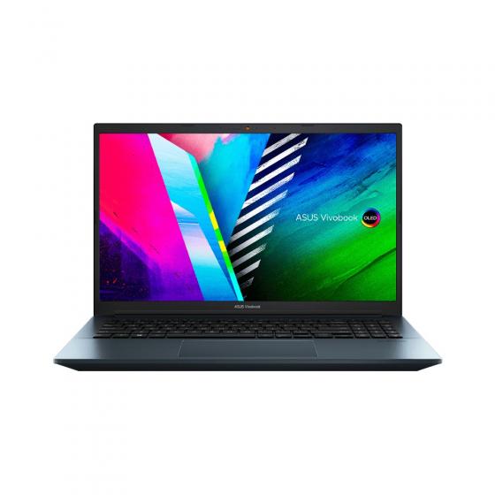 Notebook ASUS Vivobook Pro AMD Ryzen R7 4.4 GHz / Memoria RAM 16GB / 512 GB M.2 NVMe PCIe 3.0 / NVIDIA RTX 3050 4GB / Pantalla OLED FHD 15.6\