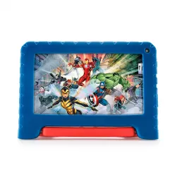 Tablet Kid Android Multilaser NB602 Quad core / 32GB / 2G / 7'' / wifi / color negro Avengers