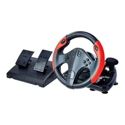 Volante y Pedal Gamer Multilaser JS087 Pc / PS3 / PS4 / xbox