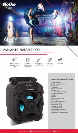 Parlante Alley KPM-448 2X1