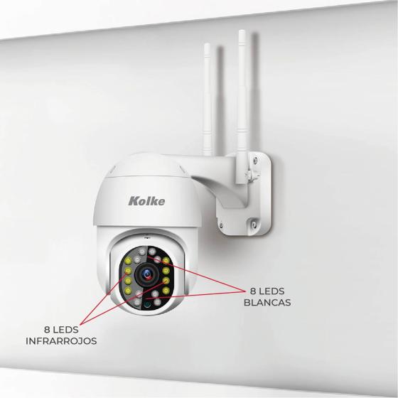 Cámara Kolke para Exterior PTZ inalámbrica KUC-535