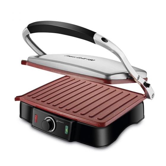 Sandwichera Mondial PG-02 Press Grill 180º Grados. Red Stone