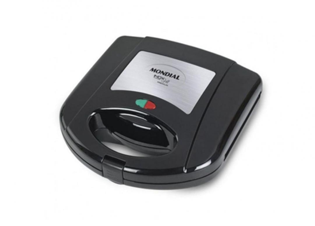 Grill Sandwichera Premium Mondial S-22 Placas Desmontables