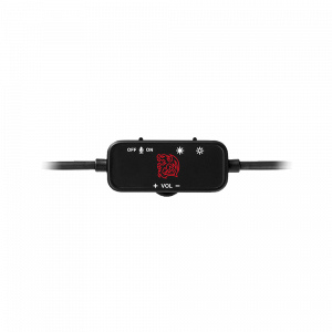 Auricular Con Microfono Gamer 3.5mm / USB / RGB Pulse G100  HT-PLS-ANECBK-28 Thermaltake