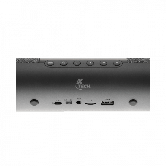 Sound Bar Xtech XTS-650 Styx 30w / Bluetooth / Msd / USB / Reloj / Alarma / Color Negro
