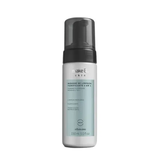 Mousse De Limpieza oBoticario Tonificante 2 En 1 Skin, 150ml 25730