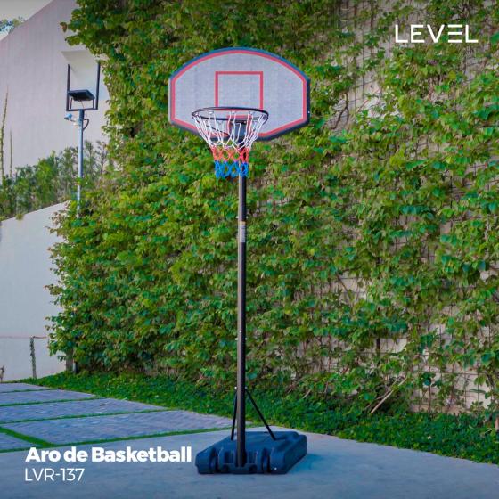 Aro de Basketball LEVEL de Altura Regulable LVR-137