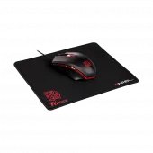 Mouse + Pad Gamer Thermaltake Usb Talon X Rgb 3200dpi Mo-cpc-wdoobk-01