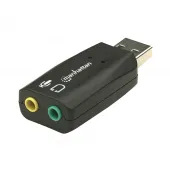 Adaptador Fone+mic/usb 150859 2.0/5.1/3d/3.5mm