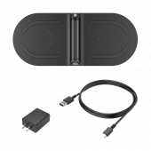 Cargador Inalamrico Hyperx Hx-cpbs-a Chargeplay Base W. Qi 15w/usb/negro
