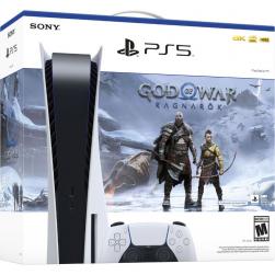 Consola PS5 PlayStation 5 con disco + Juego God of War Ragnarok