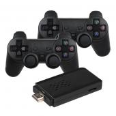 Consola Keen Emulador Game Stick Lite 4k Ultra HD c/ 2 Control Wireless 1000 Black