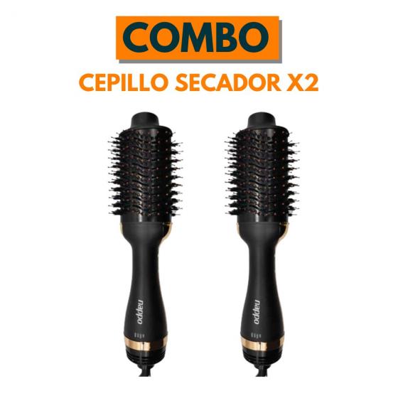 Combo Cepillo Secador Nappo NPS-076 X2