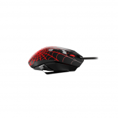 Mouse Xtech Usb Xtm-m520sm Spiderman 2400dpi/3d/7 Bot/negro