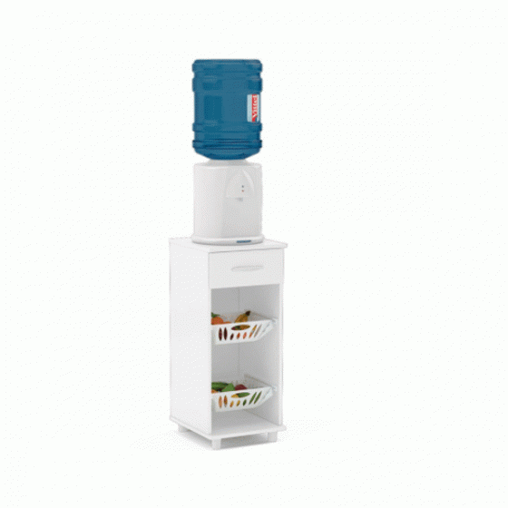 Mueble Frutero Politorno Multiuso Compacto para Bebedero Blanco Consumer