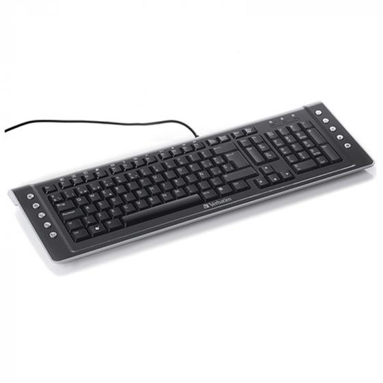 TECLADO VERB 96780 NEGRO USB MULT.