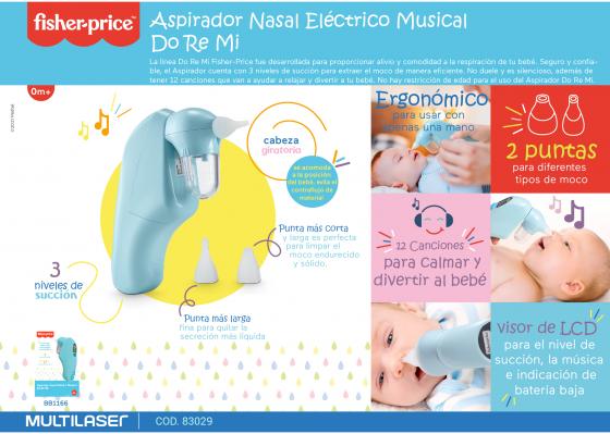 Aspirador Nasal Eléctrico Fisher-price