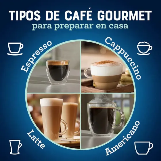 Cafetera Oster para espresso y cappuccino BVSTEM5501B