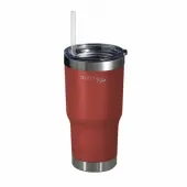 VASO TERMICO C/SORBITO 560ML AC.INOX ROJO SELECTA