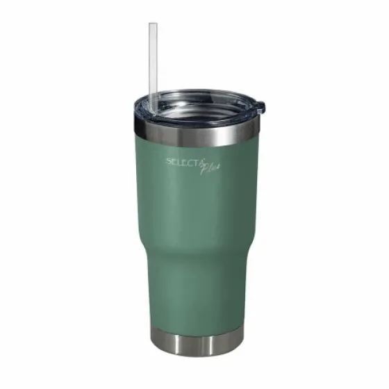 VASO TERMICO C/SORBITO 560ML AC.INOX VERDE SELECTA