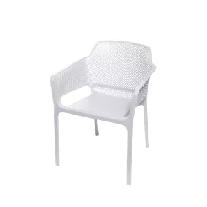 Silla Vega LEVEL con posabrazos1104 BLANCO