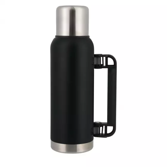 TERMO SELECTA 1.0L DOBLE PARED NEGRO MATE + TAPON EXTRA TRITON