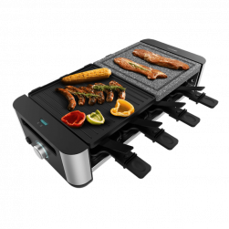 RACLETTE CHEESE&GRILL CECOTEC 16000 INOX ALLSTONE