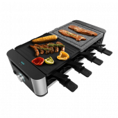 RACLETTE CHEESE&GRILL CECOTEC 16000 INOX ALLSTONE