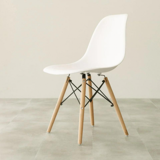 Silla Eames blanca LEVEL LVS-085