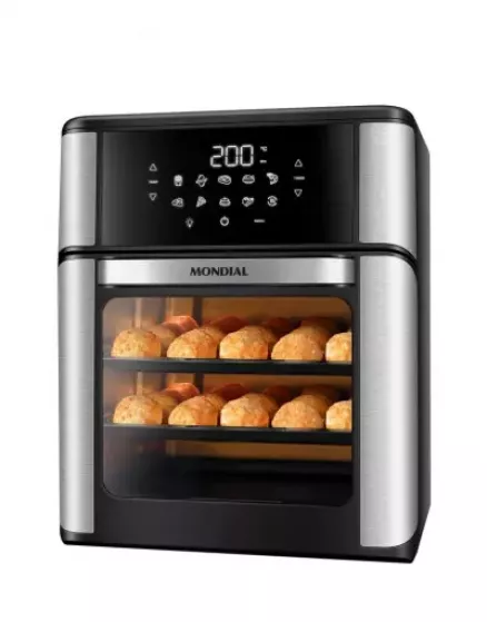 Horno y Freidora de Aire Mondial Oven 12L AFON-12L-BI