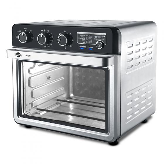 HORNO FREIDORA DE AIRE TOKYO 34 LTS TURBO 9 FUNCIONES