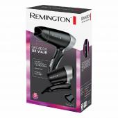 SECADOR DE PELO REMINGTON MOD D2400 BIVOLT 1400W P/VIAJE