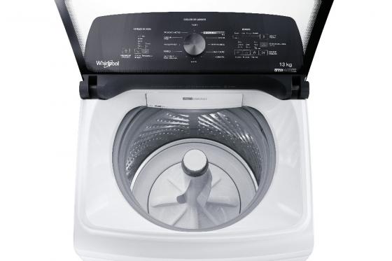 LAVARROPAS WHIRLPOOL WWH13AB 13KG CARGA SUP BLANCO 750RPM C/ AGUA CALIE