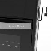 COCINA A GAS TOKYO BRAVO GLASS NEGRO 4H C/ENCENDIDO HORNO 50 LTS LIMPIA FACIL