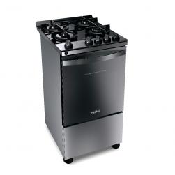 COCINA A GAS WHIRLPOOL 4H WF04VBR INOX MESADA VITRO