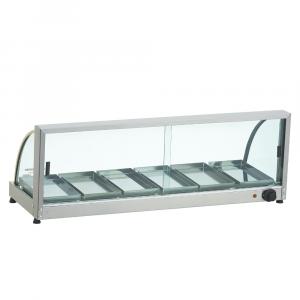 EXHIBIDOR TERMICO EDANCA MOD E0-6 6 BANDEJAS SIMPLES